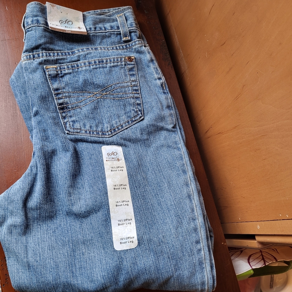 NEW Girls Boot  Cut Jeans 16.5